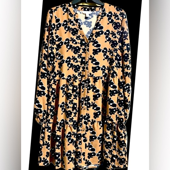 Nine West Floral Dress!  MEDIUM * - Picture 14 of 15